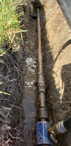 water main leak